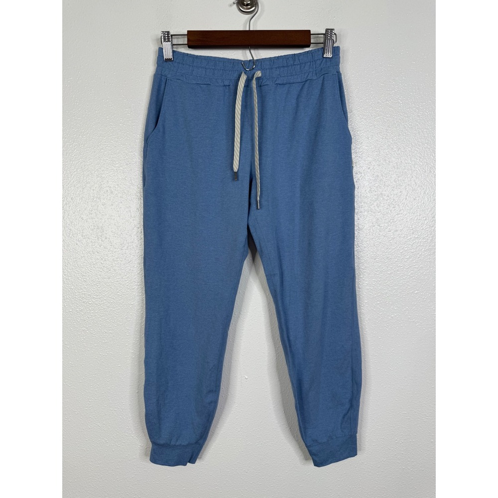 Vuori Performance Jogger Blue Heathered Yoga Training Pants VW303 Womens XS